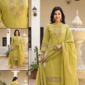 Chanderi Kurti Set – Naaz