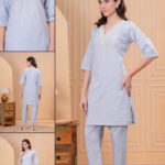 Cotton Kurti Set – Anaya