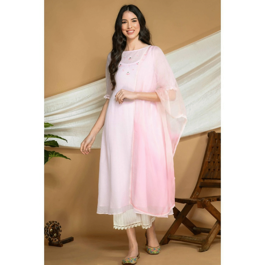 Party-wear Anarkali Kurta