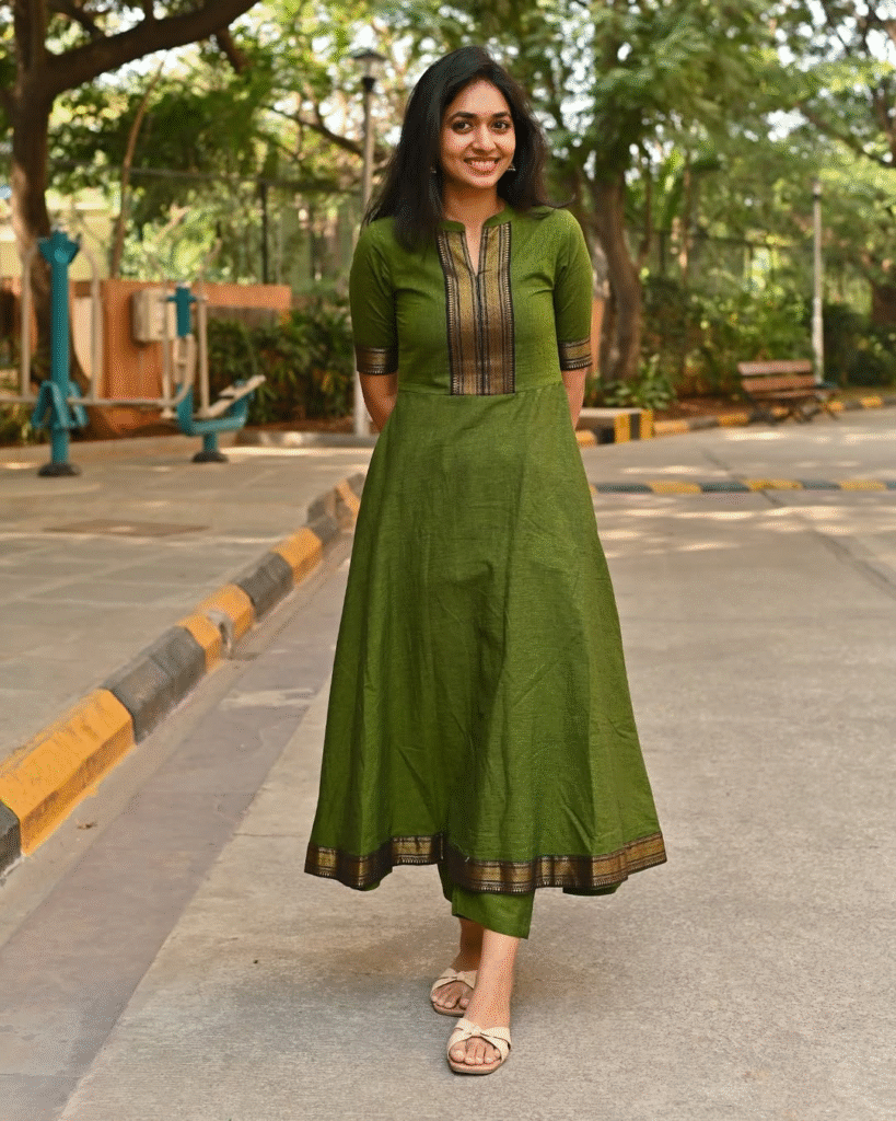 Chanderi vs. Art Silk Suits