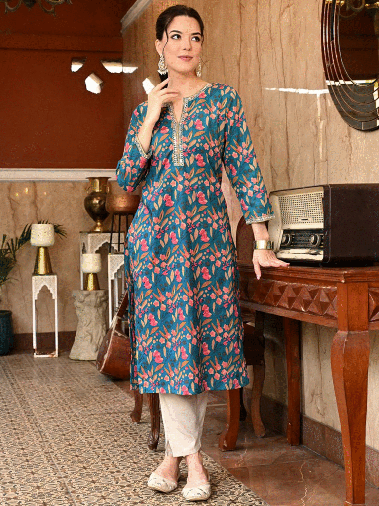 printed kurta