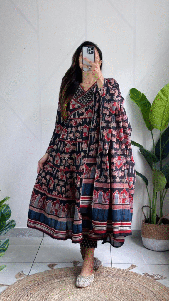 Festive Anarkali Kurta