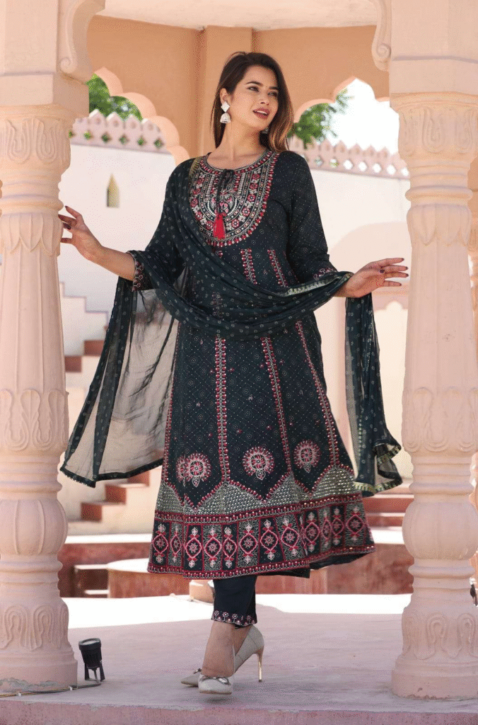 Festive Anarkali Kurta