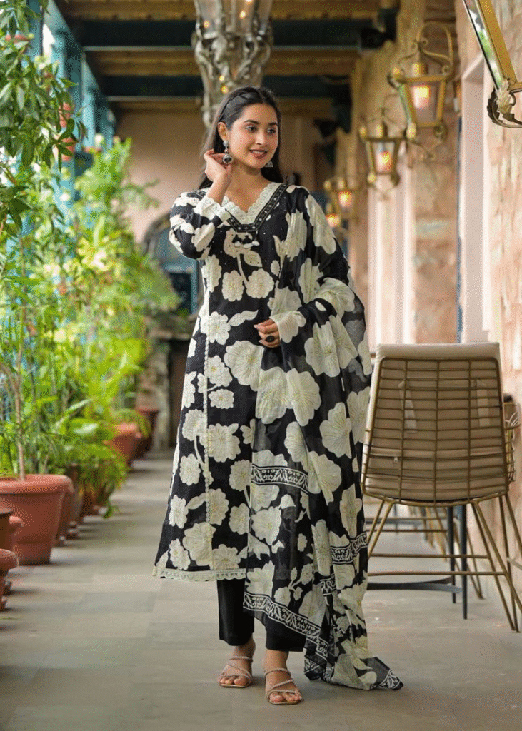 Dashain kurta outfit in Nepal