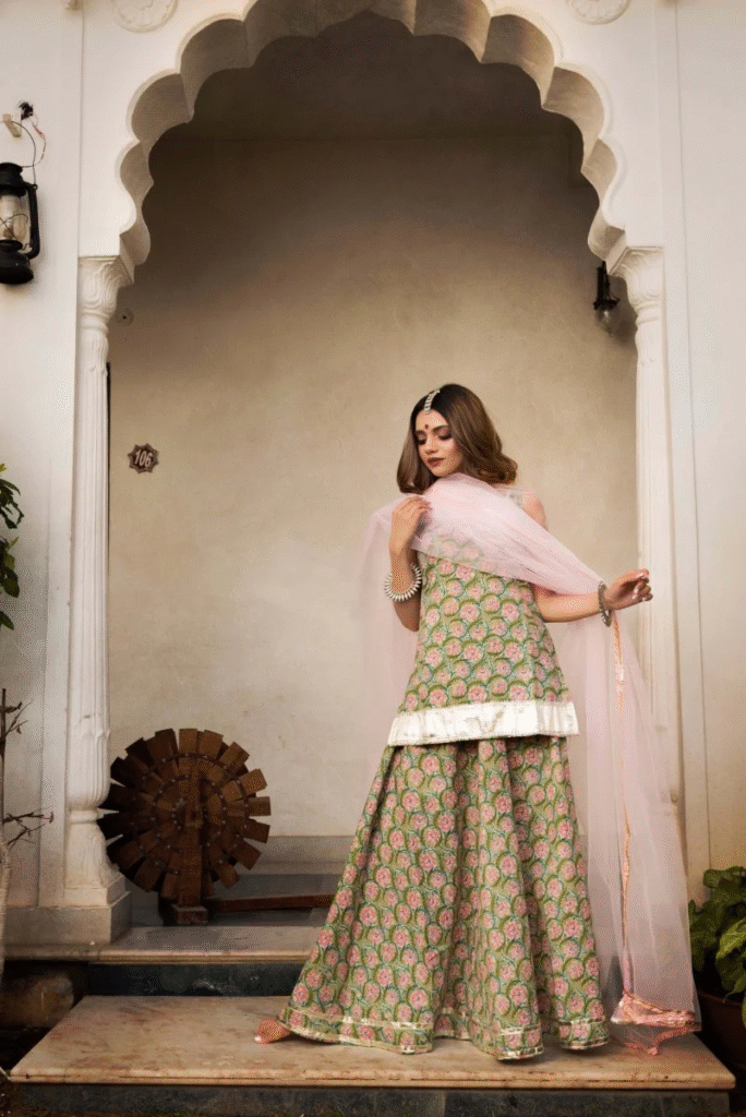Kurta with Skirt in Nepal